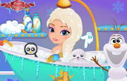 Baby Elsa Frozen Shower