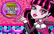 Juego Draculaura Cocina Hamburguesas