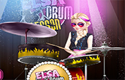 Juego Elsa Drum Lesson