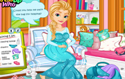 Juego Elsa Gives Birth