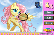 Juego Fluttershy Hidden Stars