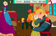 Juego Anna y Kristoff Besos