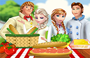 Juego Picnic Familia Frozen