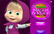 Juego Masha Cocina Hamburguesas