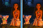 Juego Buscar Diferencias Moana