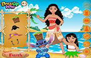 Juego Moana, Lilo y Stitch