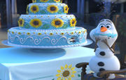 Puzzle Olaf Pastel Frozen Fever