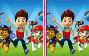 Juego Paw Patrol 6 Diferencias