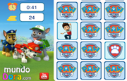 Juego Paw Patrol Memory Test