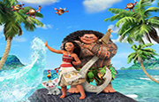 Juego Puzzle Poster Moana