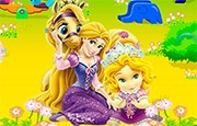 Juego Decorar Jardín Rapunzel