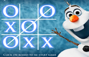 Tic Tac Toe Frozen Olaf